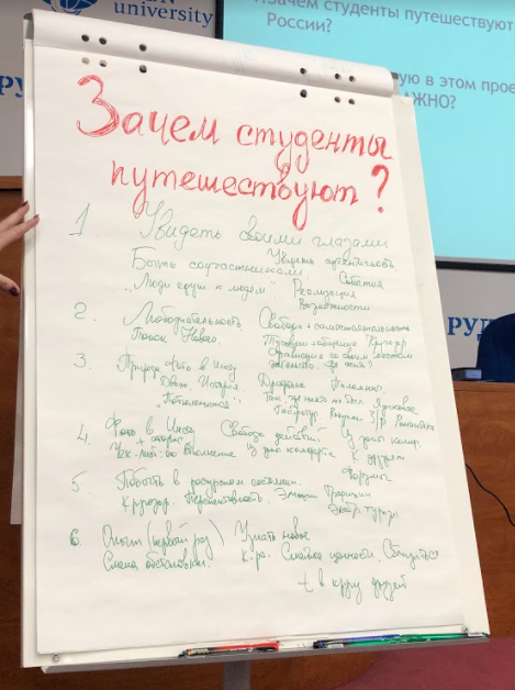 Программа по студенческому туризму наметила векторы развития