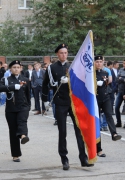 Торжественный вынос флага университета.